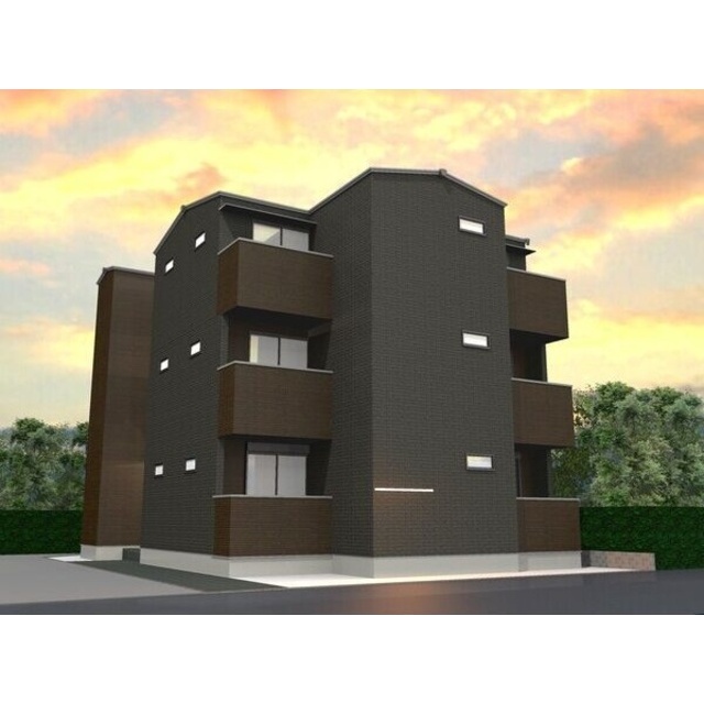 丹波口駅より徒歩7分 新築 3階建の賃貸物件