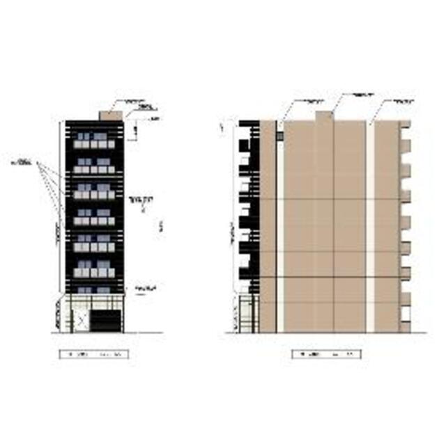 船橋駅より徒歩9分 新築 8階建の賃貸物件