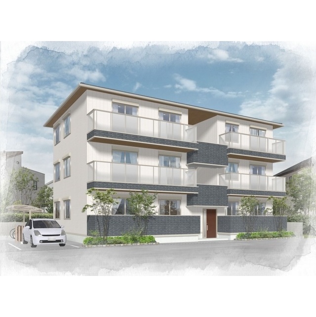 西院駅より徒歩5分 新築 3階建の賃貸物件