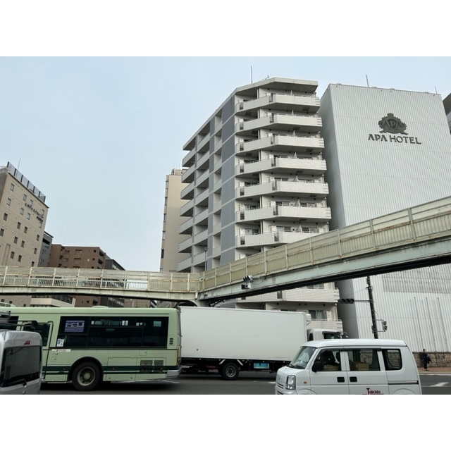 京都駅より徒歩7分 築19年9ヶ月 11階建の賃貸物件