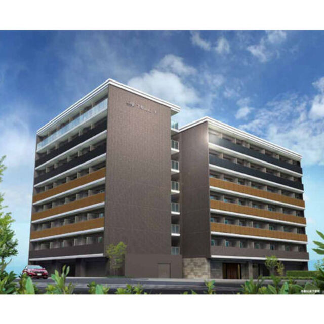 十条駅より徒歩4分 新築 8階建の賃貸物件