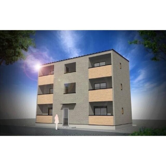 椥辻駅より徒歩5分 新築 3階建の賃貸物件