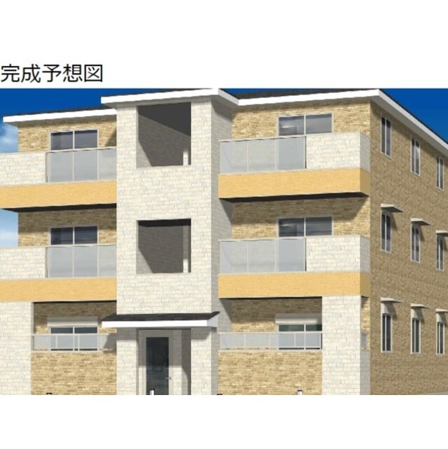 寺田町駅より徒歩10分 築3年2ヶ月 3階建の賃貸物件