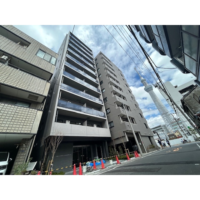 本所吾妻橋駅より徒歩2分 新築 11階建の賃貸物件