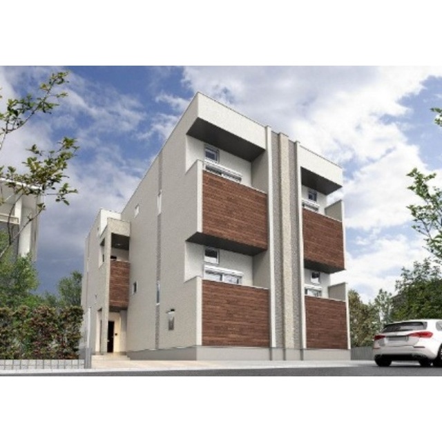 福大前駅より徒歩12分 新築 2階建の賃貸物件