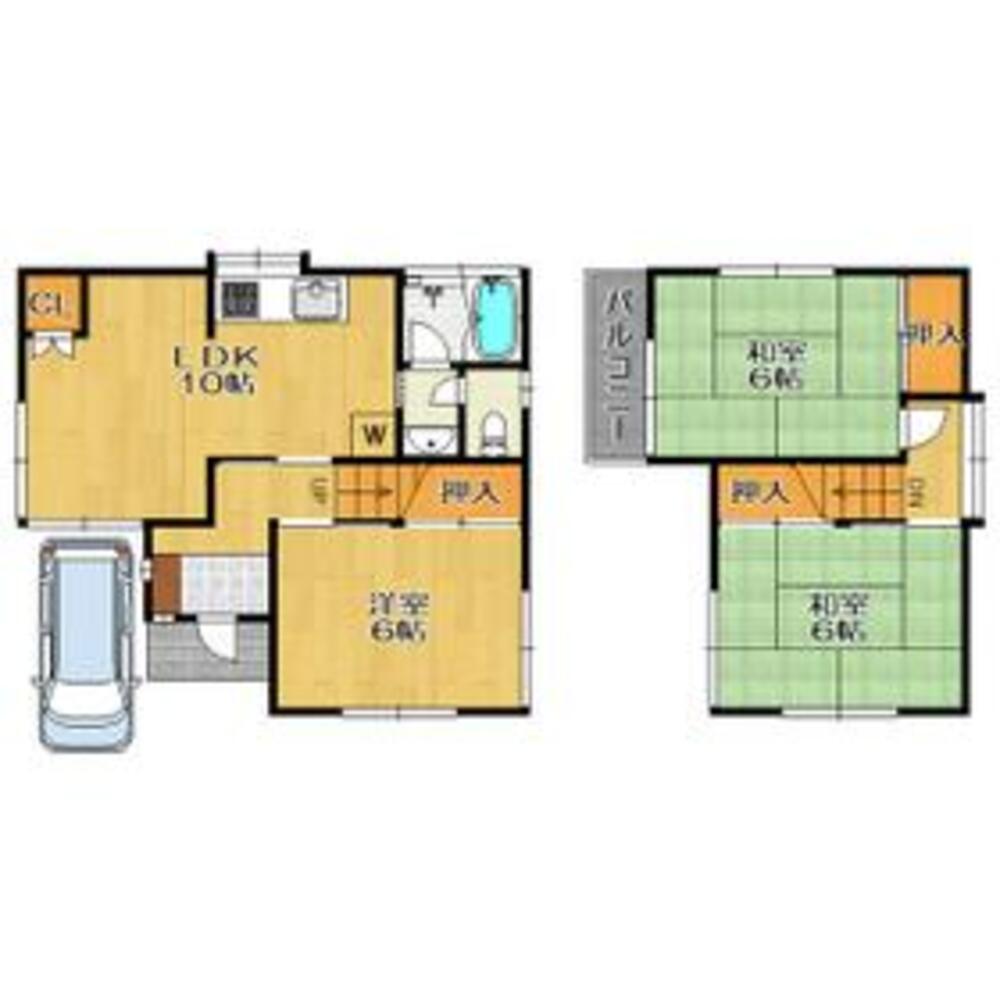春江町3丁目貸家 東京都江戸川区春江町3丁目 (11.5万円／3LDK (和 6・6 洋 6 LDK 10)／64.59㎡)｜賃貸物件(賃貸マンション・アパート・一戸建て)の住宅情報・お