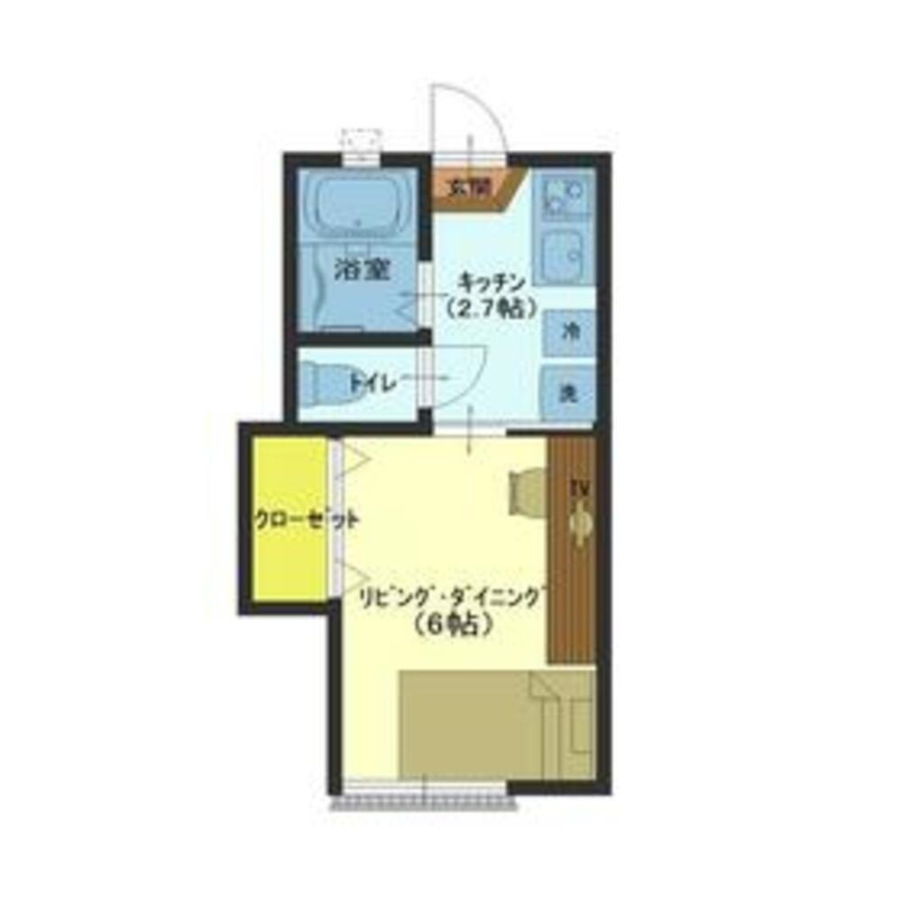 ハイツ神畑 宮城県登米市中田町宝江新井田字神畑 (3.9万円／1K (洋 6)／20.28㎡)｜賃貸物件(賃貸マンション・アパート・一戸建て)の住宅情報・お部屋探しならYahoo!不動産