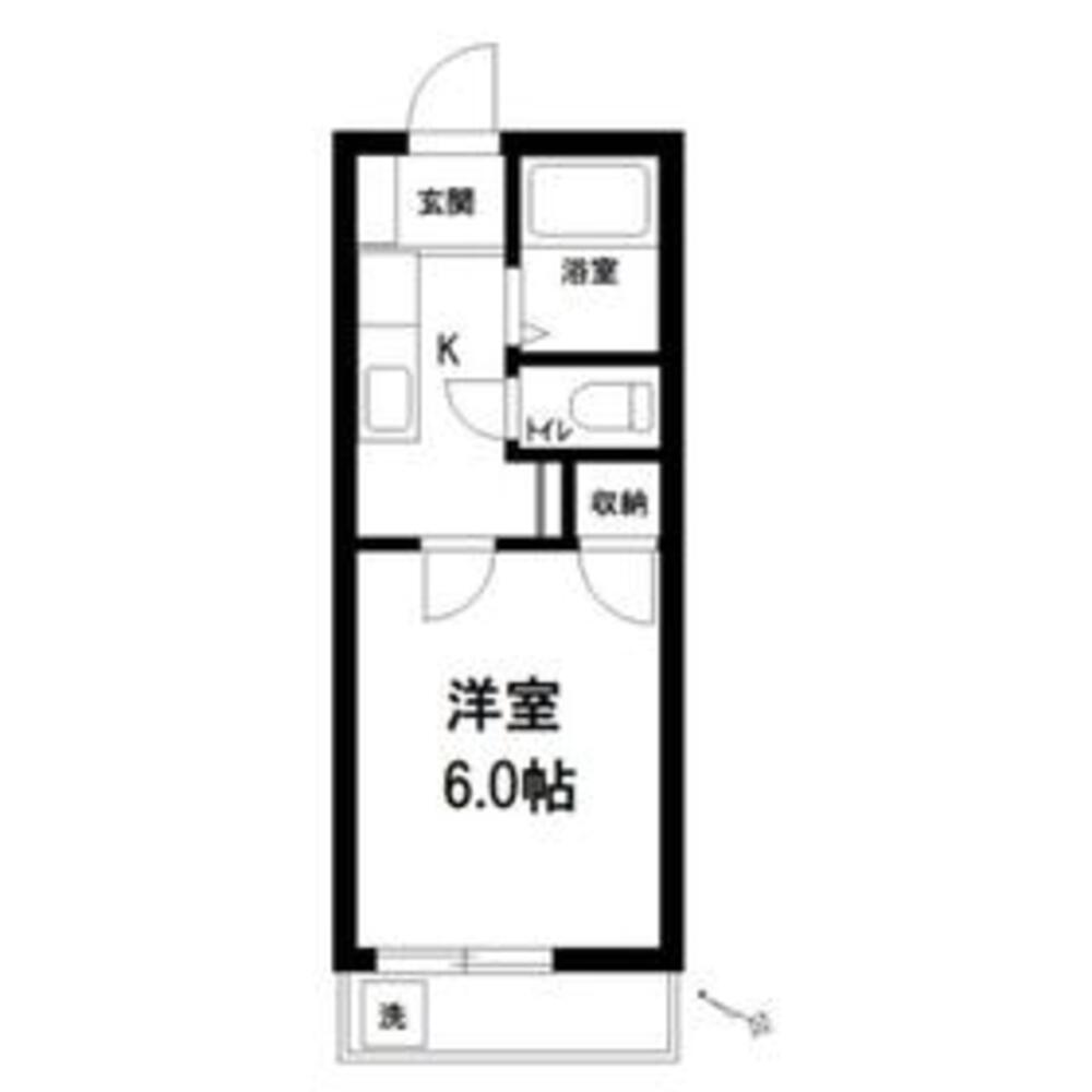 ビアンカ平和台 東京都練馬区北町5丁目 (4.8万円／1K (K1．7洋室6)／19.83㎡)｜賃貸物件(賃貸マンション・アパート・一戸建て