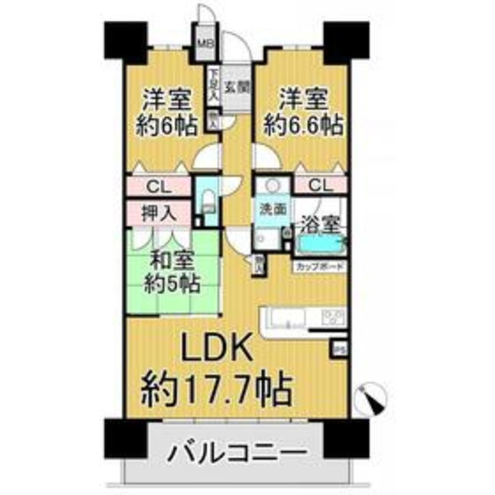 京阪東ローズタウンライズプレイス 京都府京田辺市山手西1丁目 (15.5万円／3LDK／75.71㎡)｜賃貸物件(賃貸マンション・アパート・一戸建て)の住宅情報・お部屋探しならYahoo!不動産